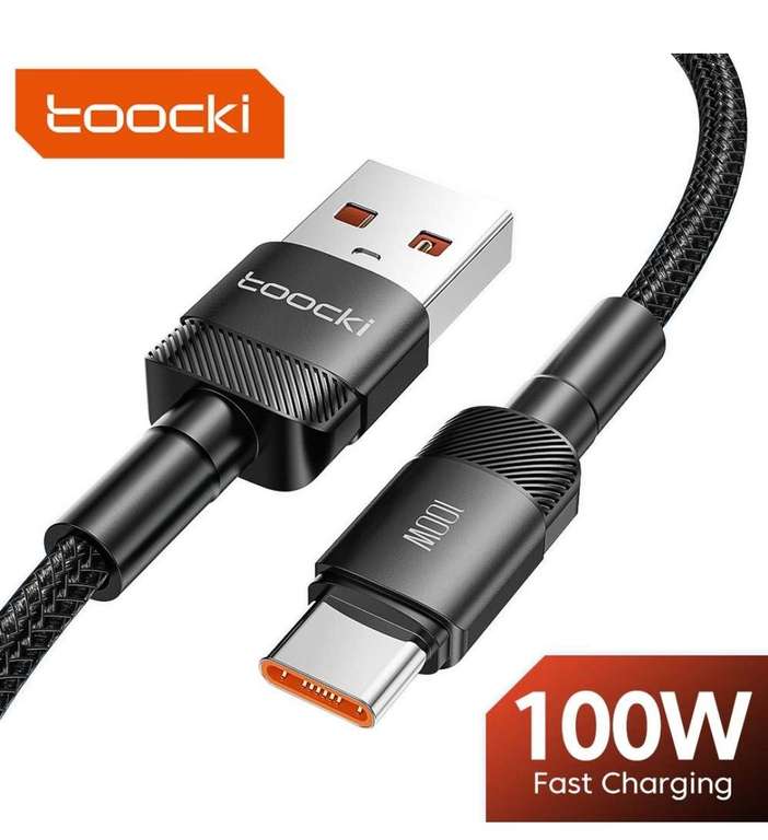 Toocki 100W USB C Kabel Typ C - 1 M