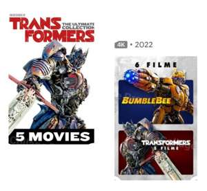 iTunes/Apple TV Transformers 5 Film Collection 4K Dolby Vision Dolby Atmos 22.99 Euro (6 Film Collection mit Bumblebee für 24.99 Euro)