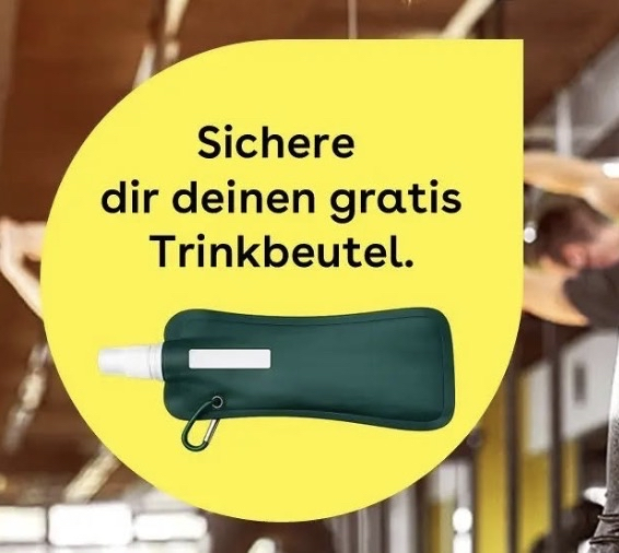 [AOK Bayern] Gratis Trinkbeutel für in Bayern lebende