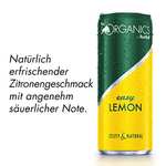 (Prime) Organics by Red Bull Easy Lemon - 12er Palette Dosen - Bio-Erfrischungsgetränke 100% natürliche Zutaten, (12 x 250 ml)