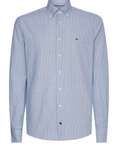 Tommy Hilfiger Oxford Business Herren Hemd Tailored blau in 39-44 Gr. / 100% Baumwolle