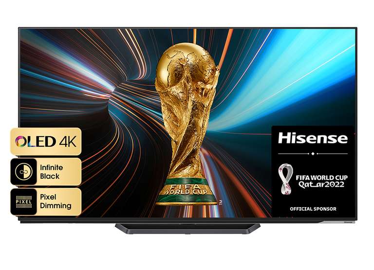 Hisense 65A85H OLED TV ( Flat, 65 Zoll / 164 cm, UHD 4K, SMART TV, VIDAA U6)