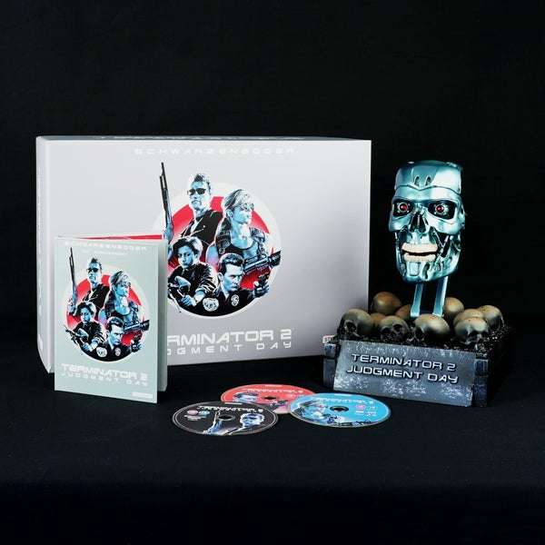 Terminator 2 - Judgement Day: Zavvi Exclusive 4K Ultra HD 30th Anniversary Endo Skull