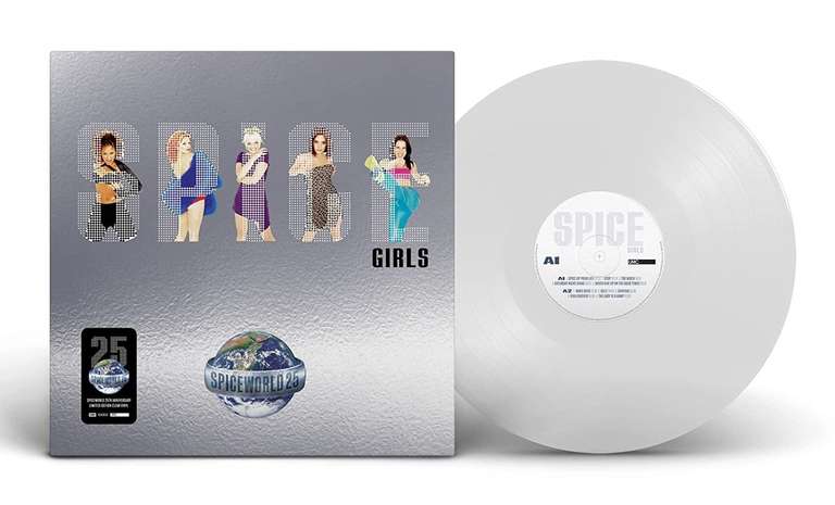 Spice Girls Spiceworld Vinyl (25th Anniversary limited Indie Clear Vinyl)