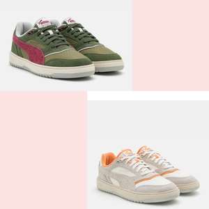 [mypopupclub] PUMA Doublecourt Sneaker in zwei Farben (bis Gr. 45) | Obermaterial: Leder