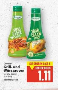 Edeka Minden / Hannover - Develey verschiedene Grill & Würzsaucen 250ml