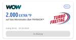 WOW TV 2000 Extrapunkte + 100 Basispunkte PAYBACK (evtl. personalisiert) (Gewinn möglich 13 - 21,75€)