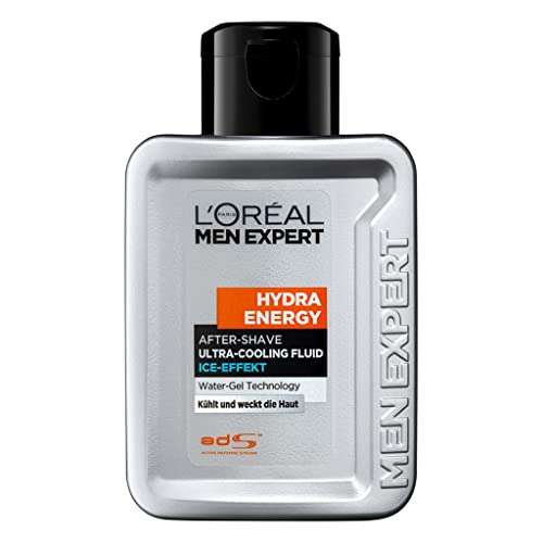 L'Oréal Paris Men Expert After Shave , gegen Rasurbrand, Rötungen und Hautirritationen, Hydra Energy, 100ml [Prime Spar-Abo]