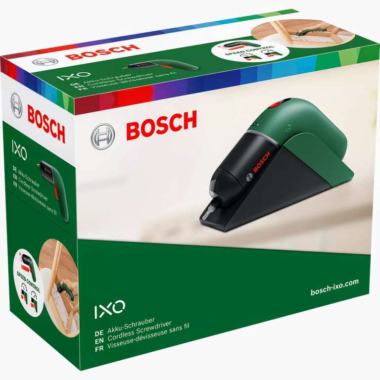 Akku-Schrauber Bosch 'IXO 6 Classic' oder 'IXO VI Colour Edition' (Toom)
