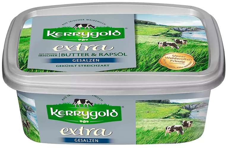 KERRYGOLD Extra aus irischer Butter und wertvollem Rapsöl (Kaufland)
