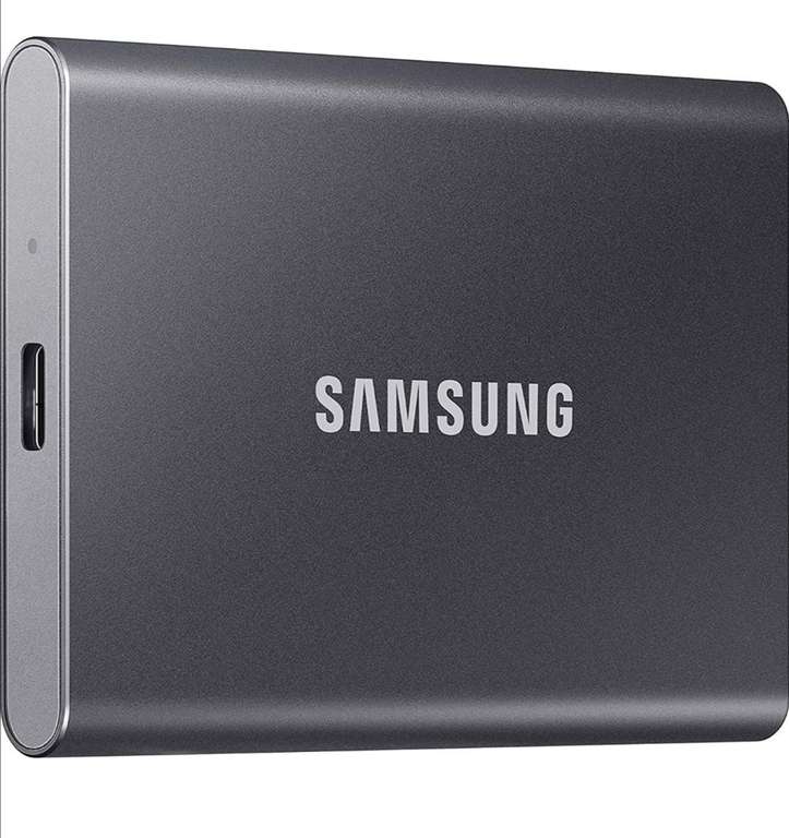 [Amazon/Otto] Samsung T7 Portable SSD - 500 GB - USB 3.2 Gen.2 Externe SSD grau / Highspeed-Speicher/Festplatte
