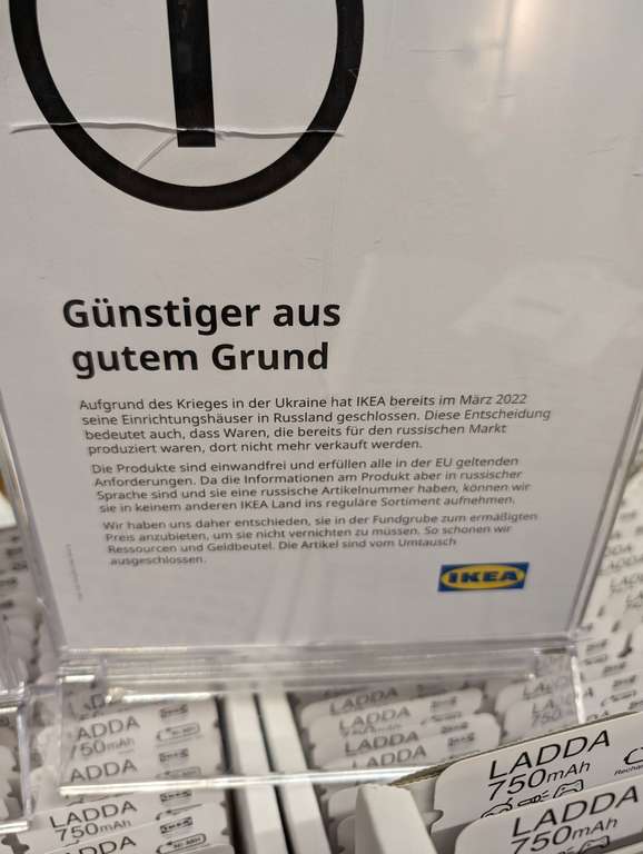 [LOKAL/Ikea] Duisburg IKEA Ladda AAA