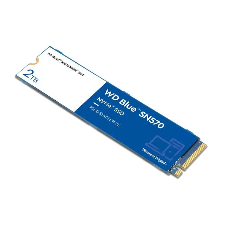 [MwSt-Aktion Media Markt] WD Blue SN570 NVMe SSD intern 2 TB M.2 2280 PCIe Gen3