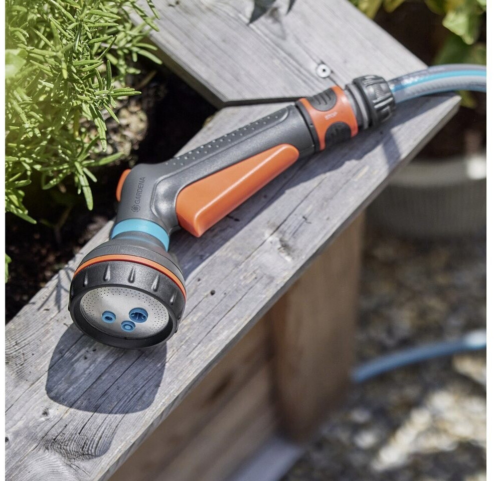 Gardena Classic Multibrause Starter-Set - (Anzahl Sprühformen: 4 Stk. Kunststoff, mit Adaptern)
