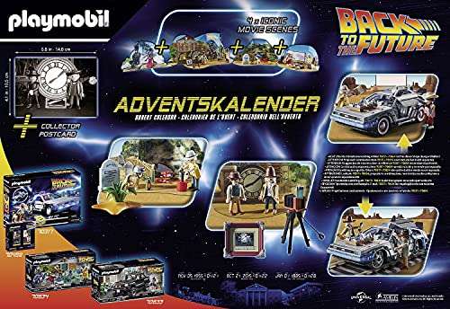 [AMAZON PRIME] Playmobil Adventskalender 70576 Back to the Future Zurück in die Zukunft
