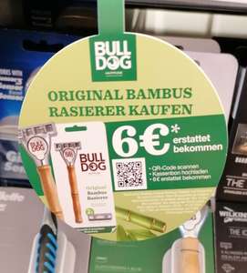 [DM] 6€ Cashback für Bulldog Bambus Rasierer für eff.2,95€