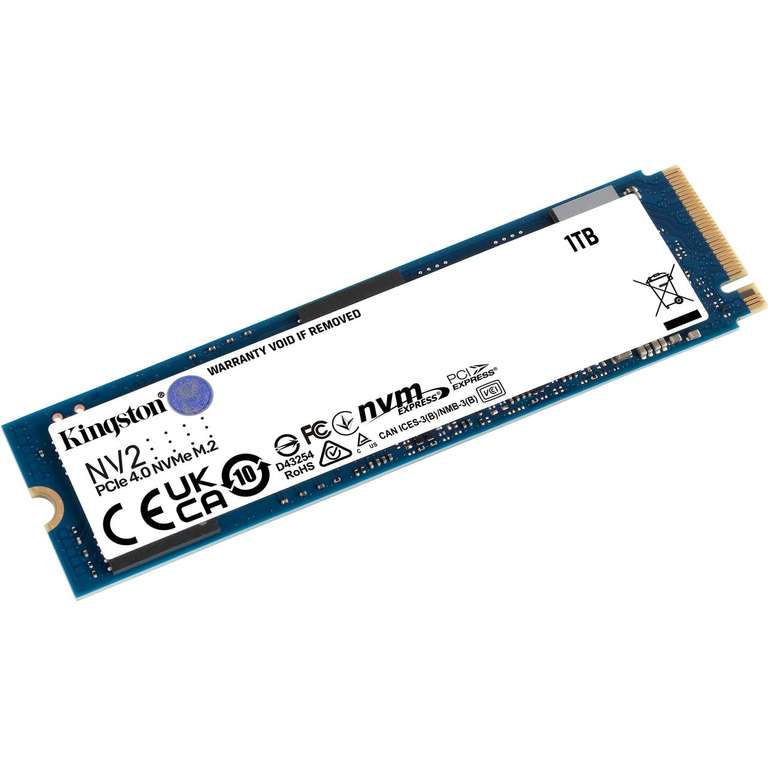 [DAMN!-Dealz] Kingston M.2 2280 PCIe 4.0 SSDs (500GB, 1TB, 2TB)