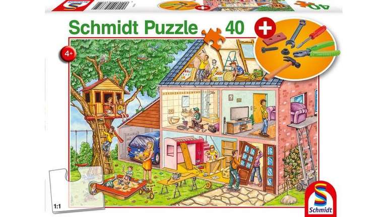 Kinder Puzzle Sammeldeal (27) | z.B. Im Krankenhaus 40T 5€ | Fleißigen Handwerker 40T 5€ [Müller / Amazon Prime / Saturn]