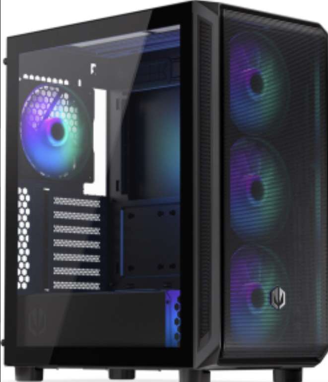GAMING PC schwarz HardwareDealz 1000-Edition - AMD Ryzen 5 7500F, 12GB RX 6750XT, 32GB RAM DDR5, 1TB NVMe SSD
