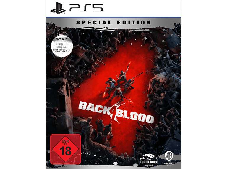 BACK 4 Blood Special Edition (PS5) für 12,99€ [Abholung Saturn oder Mediamarkt]