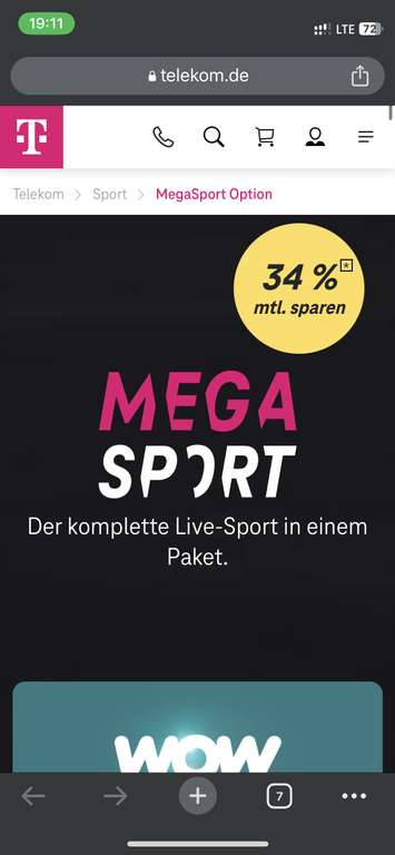 Mega Sport Telekom 12 Monate