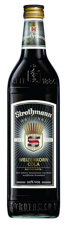 Strothmann Korn Likör mit Cola Geschmack 1 x 0,7l-Fl. 20% vol. Alkohol (Prime)