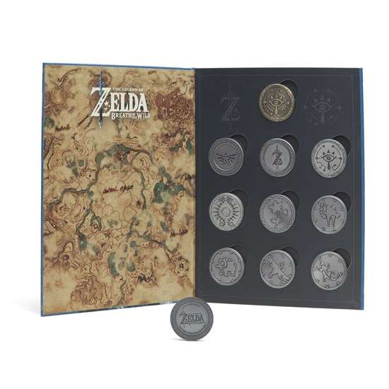 The Legend of Zelda [Merch] - Sammelmünzen Album (GameStop Abholung) [Sehr wenige Filialen]