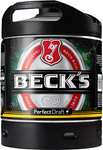 (PRIME) Beck's Pils Bier Perfect Draft Fassbier 13,99€ (2,33€ / l) Sparabo 11,89 möglich / Becks Gold/ Hasseröder / Franziskaner / Diebels