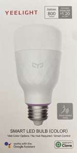 [medientechnik24.eu / B-Ware] YEELIGHT Smart LED Bulb Color V2 (YLDP06YL) ab 4,99 EUR/Stk.