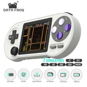 Data Frog SF2000 Handheld Konsole für Retro-Spiele
