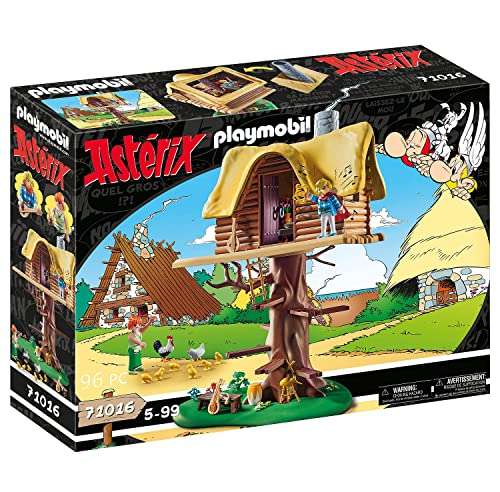 PLAYMOBIL Asterix 71016 Troubadix mit Baumhaus (Prime)