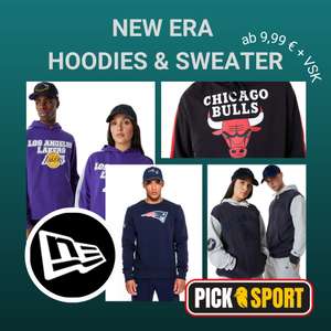 [Picksport] New Era Hoodies & Sweater ab 8,39€+VSK | 30 Modelle | LA Lakers, Chicago Bulls, NBA, NFL | z.B. NEW ERA SWEATSHIRT PATRIOTS NFL