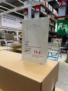 [Lokal - Ikea Großburgwedel] Ikea Gartenartikel bis zu 70% reduziert zb. Oxnö und Kuggö nur 15€