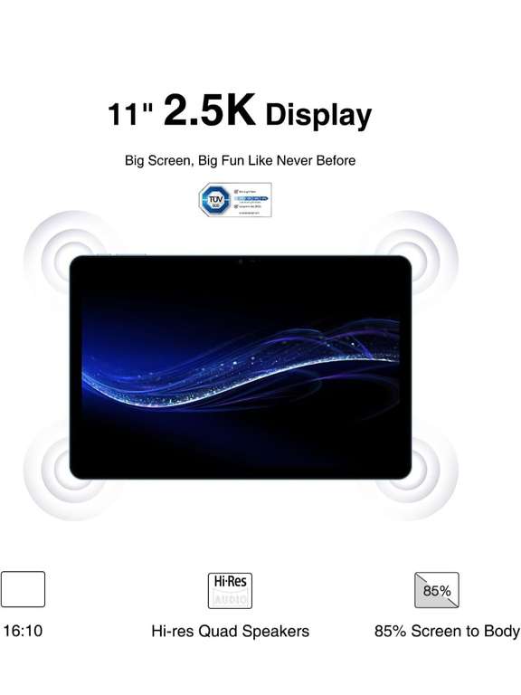 New DOOGEE T30 Pro 11 2.5K Display Tablet 15GB+256GB Android 13