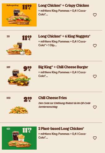 Burger King: Spare jetzt mit App-Coupons bis 02.02. - ab 1,99 at Burger  King | mydealz