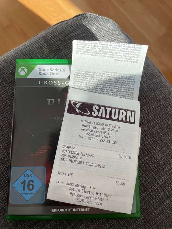 Lokal Saturn Hattingen - Diablo IV 4 Xbox Series / Xbox One