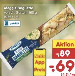 Netto MD (App): Meggle Baguette