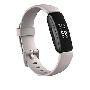 [Prime / Media Markt] Fitbit Inspire 2 Gesundheits- & Fitness-Tracker, 1-Jahr-Fitbit Premium, bis zu 10 Tagen Akkulaufzeit, Mondweiß