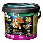 [Prime] JBL Futter für alle Teichfische, Schwimmendes Futtermenü aus Flocken und Sticks, Spezialfutter, ProPond Vario 0,72 kg