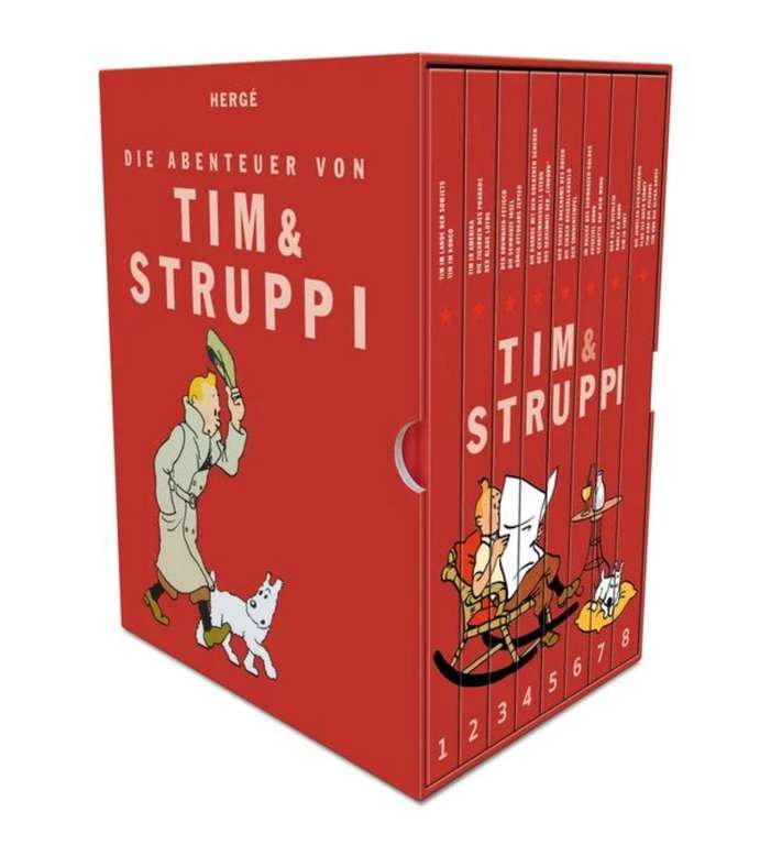 Tim und Struppi - Hergé | Gesamtausgabe im Schuber
