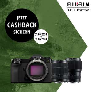 Fujifilm Cashback-Aktion auf GFX100S Systemkamera (1600€) & GF-Objektive (500€)