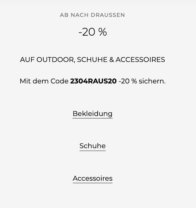engelhorn: Ab nach draußen: -20 % auf Outdoor, Schuhe & Accessoires, z.B. NIKE Kinder Sneaker REACT LIVE (Gr. 36,5 // 38,5 - 39)