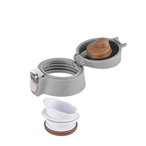 Emsa Travel Mug Light Thermo-/Isolierbecher aus Edelstahl | 0,4 Liter | 8h heiß | 16h kalt | BPA-Frei | 100% dicht | auslaufsicher (Prime)