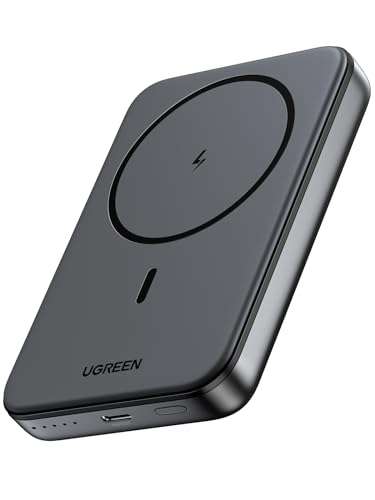 UGREEN Wireless Powerbank 10000mAh über MagSafe + USB C Output (Prime)