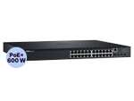 Dell 24-Port Gigabit Networking Switch N1524P (Managed, 24x RJ-45, 4x SFP+, PoE+)