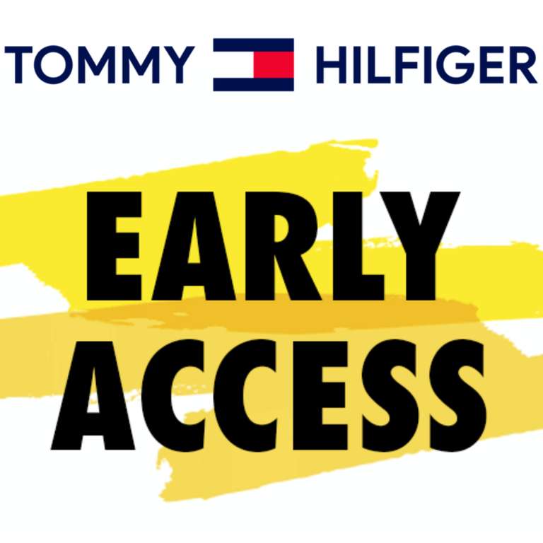 [Tommy Hilfiger] 30% Early Access Rabatt auf tausende Artikel