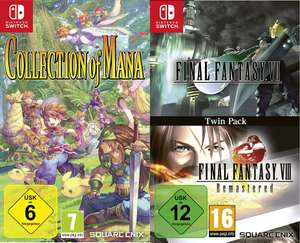 [Game Legends] Switch: Collection of Mana 14,98€, Final Fantasy VII/VIII Remastered Twin Pack 24,98€ (jeweils mit Newsletter-Gutschein)