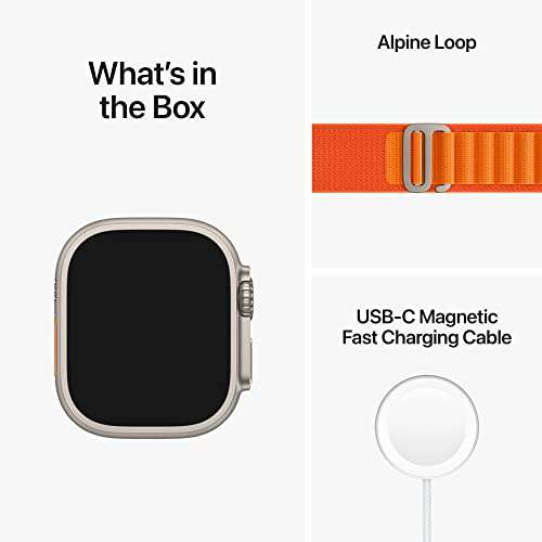 Apple Watch Ultra 49 mm S/M (GPS + Cellular) orange