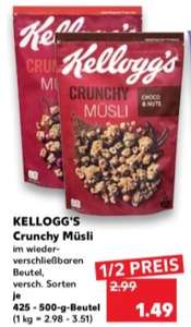 Kellogg's Crunchy Müsli bei Kaufland