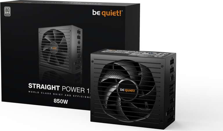 be quiet! Straight Power 12 Netzteil 80 PLUS Platinum, ATX 3.0, PCIe 5.0 - 850 Watt